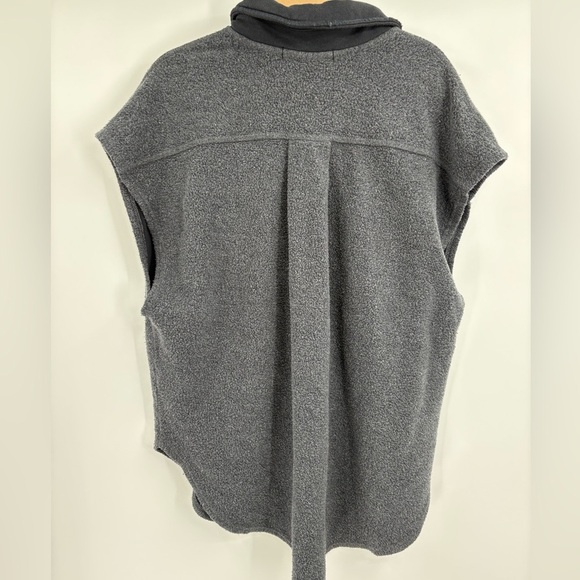 Free people we the free ruby vest shacket sleeveless black gray size medium - Picture 13 of 16